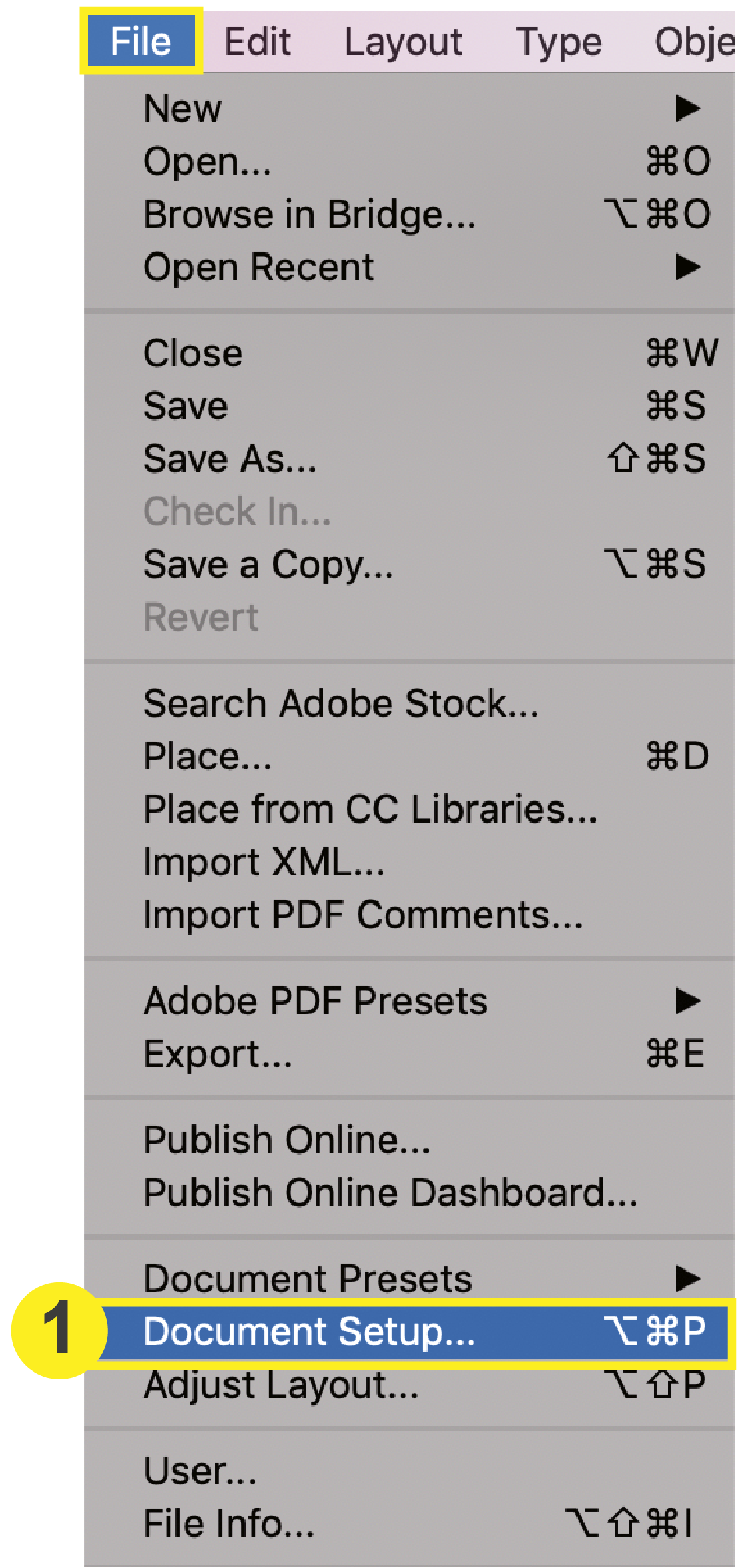 PrintingCenterUSA Size Tutorial InDesign
